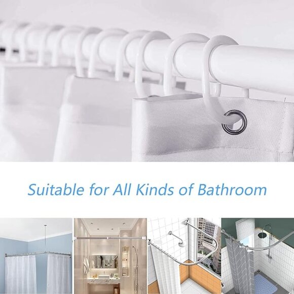 Pink cherry shower curtain floral 60''W x 72''L - Picture 5 of 5